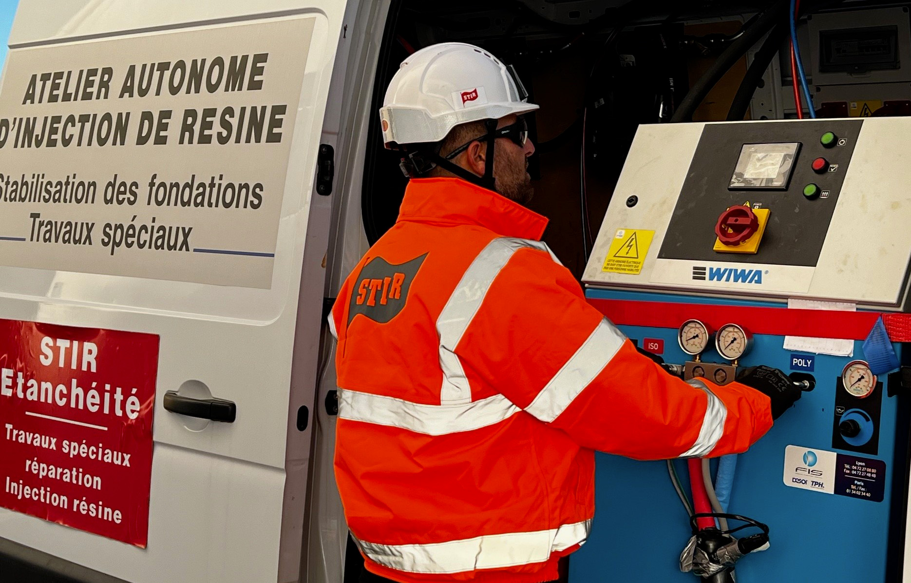 Matériel technique STIR pour travaux spéciaux et interventions sur ouvrages